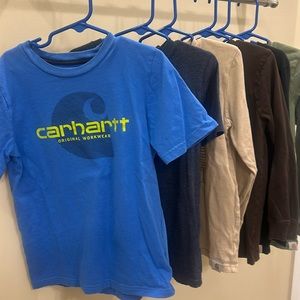 Carhartt boys size 7 shirts